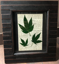 Load image into Gallery viewer, Genuine Hemp Artwork - Darkwood