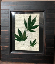 Load image into Gallery viewer, Genuine Hemp Artwork - Darkwood